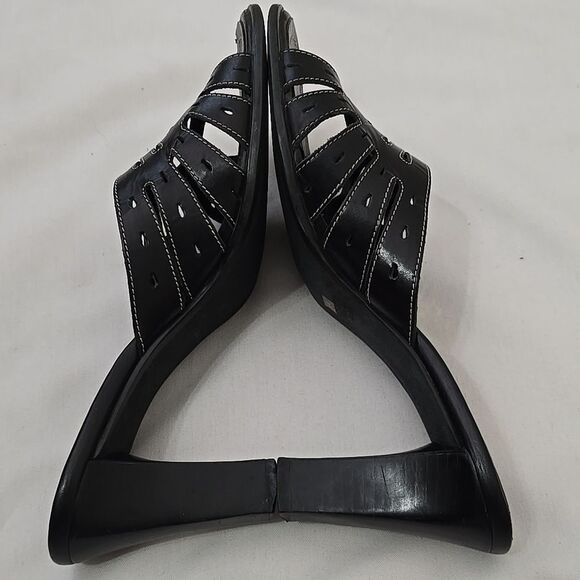 Y2k franco sarto Leathet mules 9 - Picture 3 of 8